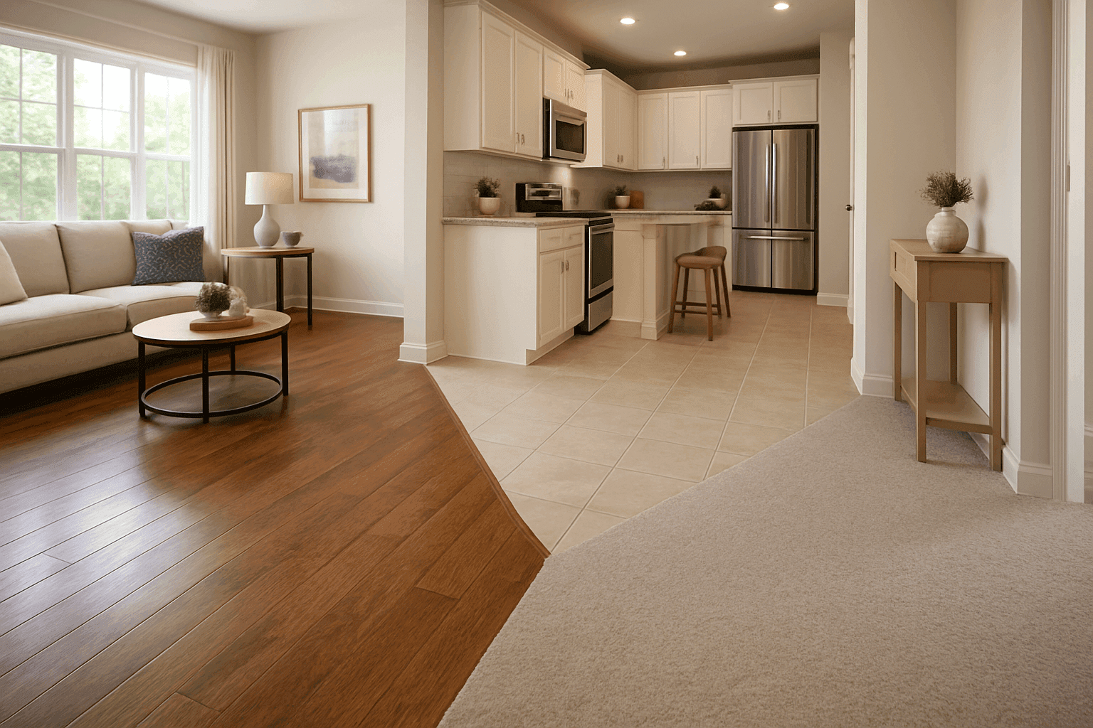 Cómo elegir el mejor piso para cada habitación de tu hogar